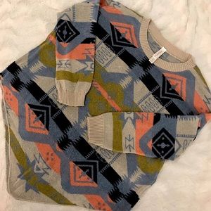 Girls Patterned Sweater